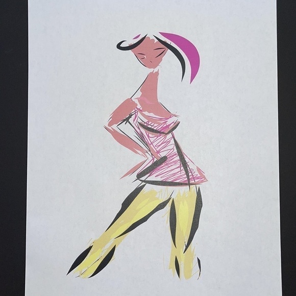 Digital book illustration print by me Sinta Margot book found on amazon handmade - Picture 3 of 3